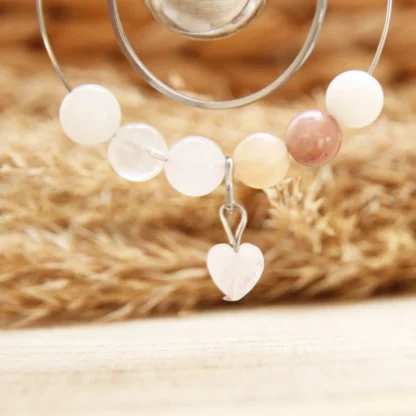 bola de grossesse serenity et pierres naturelles