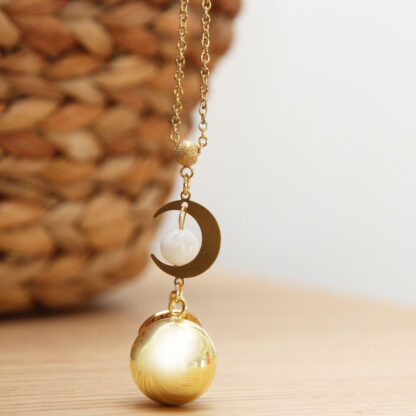 Vous pouvez changer facilement le collier de votre bola de grossesse