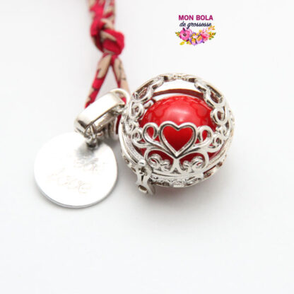 joli pendentif en forme de coeur pour bola