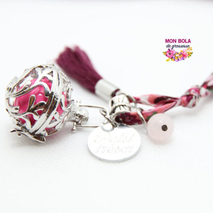 Une perle de Quartz Rose pour bola