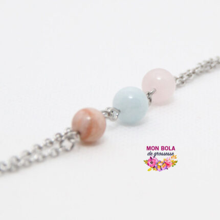 perles naturelles et lithotherapie de grossesse