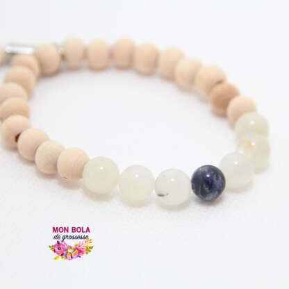 bracelet lithothérapie pour allaitement