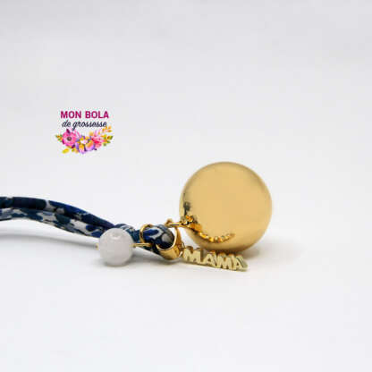 bola de grossesse plaqué or pour femme enceinte
