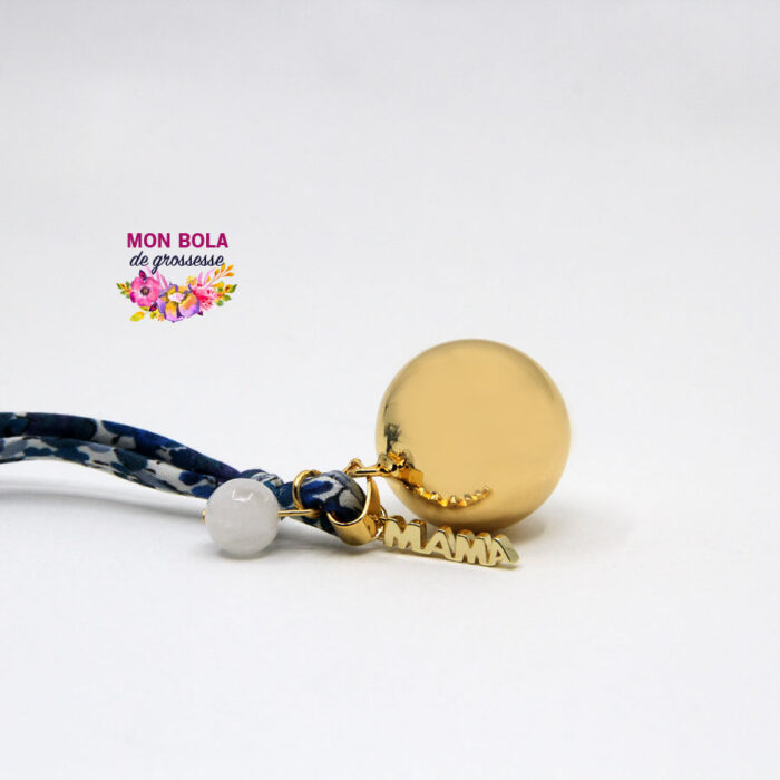 bola de grossesse plaqué or pour femme enceinte
