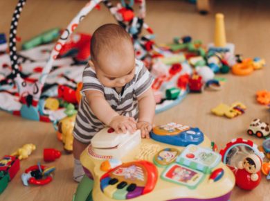 l'éveil musical de bébé