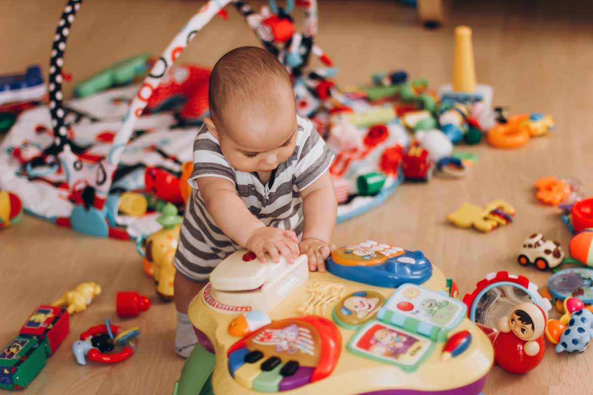 L'éveil musical de bébé : les jouets musicaux à privilégier
