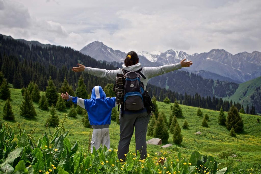activité de montagne : une sortie parapente