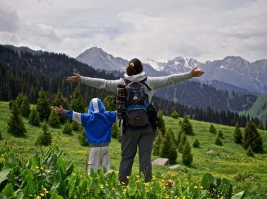 activité de montagne : une sortie parapente