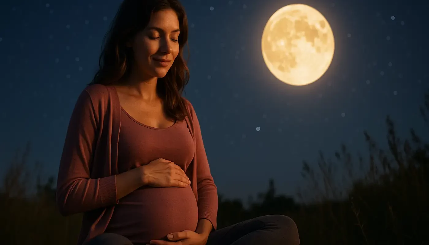 Comment la pleine lune des fraises de juin 2025 agit comme un catalyseur émotionnel et symbolique pour les futures mamans