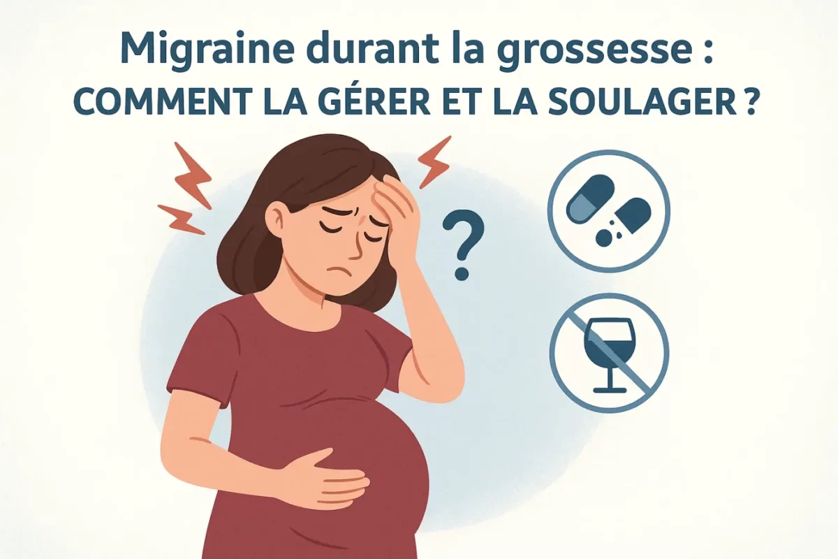 Migraine durant la grossesse : comment la gérer et la soulager ?