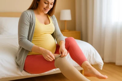 Bas de contention pendant la grossesse : à quoi servent-ils ?