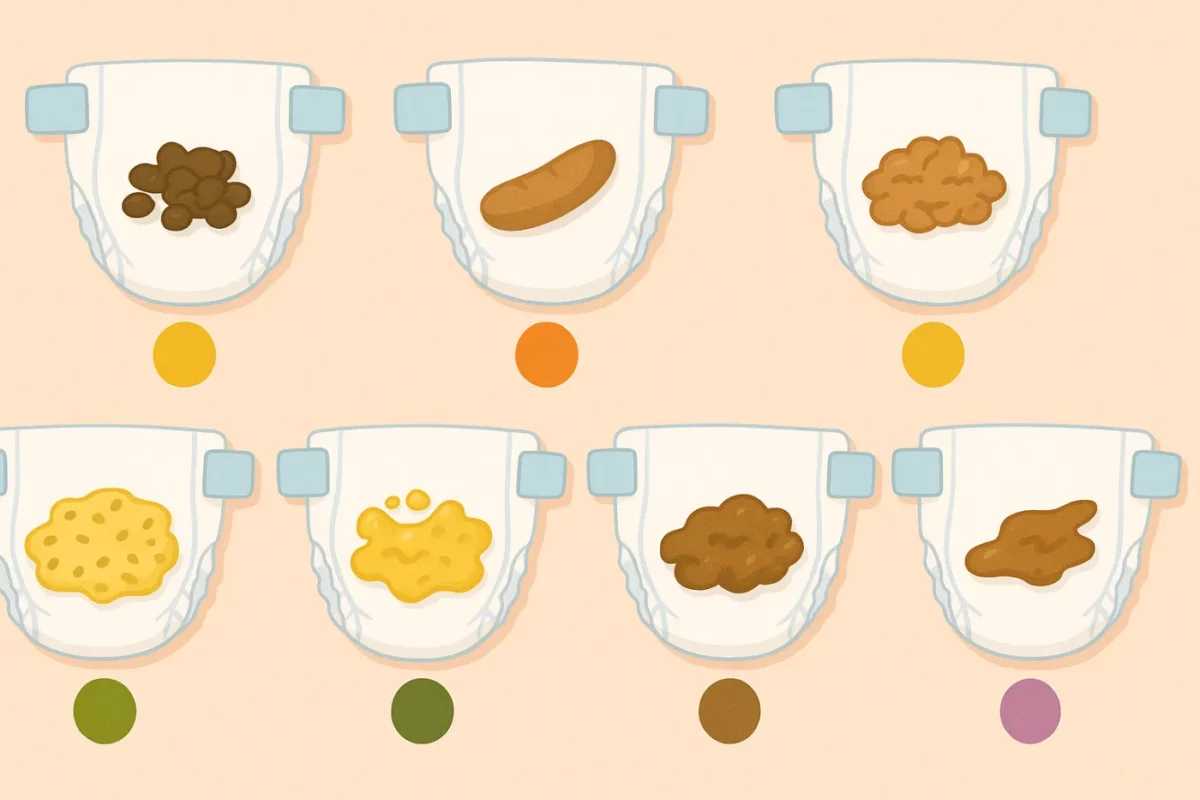 Échelle de Bristol : ce que les selles de bébé révèlent sur sa santé