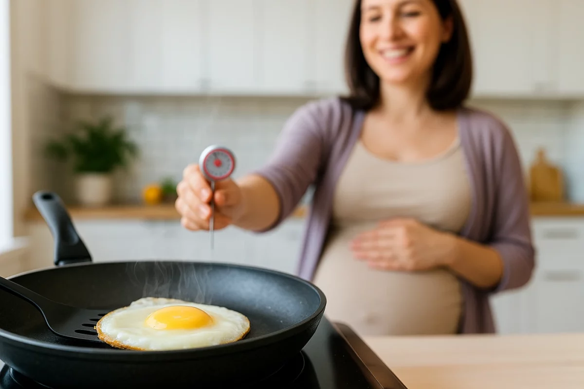 Œuf au plat et grossesse : peut-on en manger en toute sécurité ?
