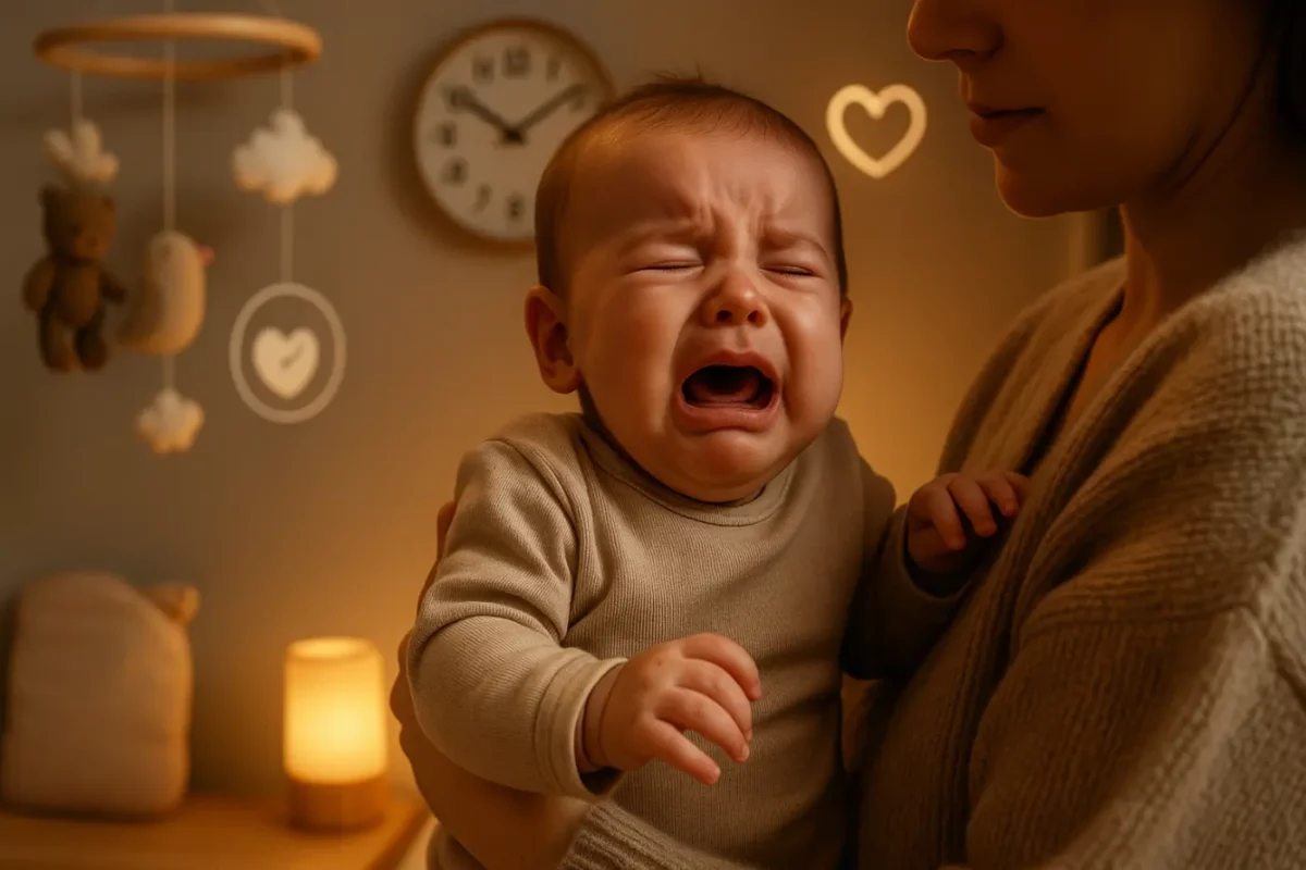 Pleurs de décharge : comprendre ces crises de larmes chez bébé