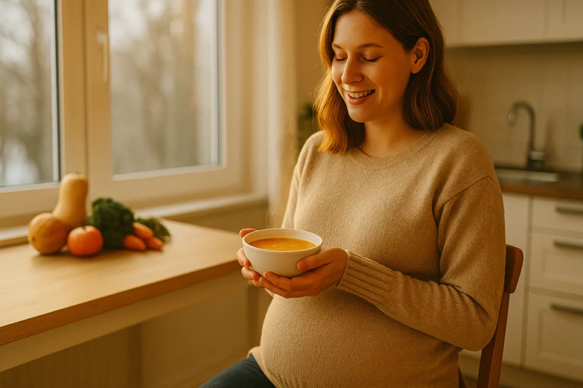 Les soupes qui réchauffent le cœur et nourrissent bébé : votre guide des recettes d’hiver pour femme enceinte