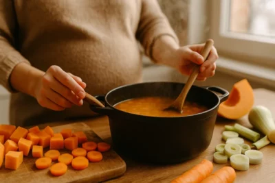 Les soupes qui réchauffent le cœur et nourrissent bébé : votre guide des recettes d'hiver pour femme enceinte