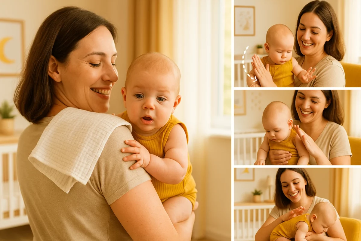 Position de rot pour bébé : 5 techniques efficaces et toutes simples