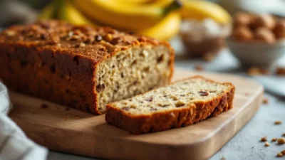Banana bread healthy : la recette moelleuse parfaite pendant la grossesse