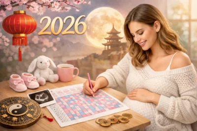 Calendrier chinois de grossesse 2026 : comment l'utiliser (et ce qu'il vaut vraiment)