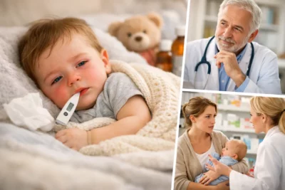 Votre bébé a la grippe ? Qui consulter et comment réagir ?