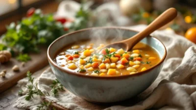 Soupe express aux légumes d'hiver : ma recette miracle pour les soirs pressés