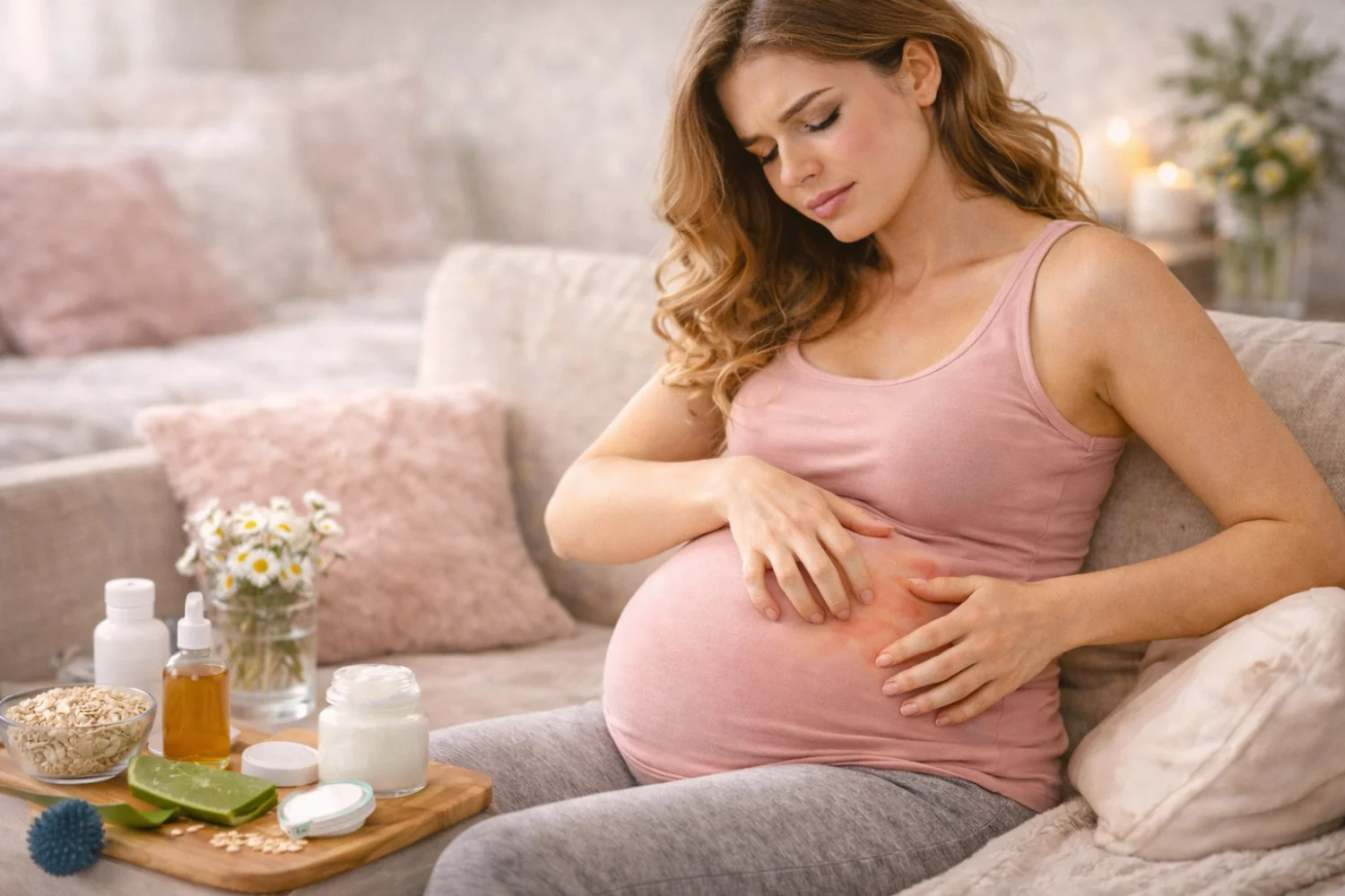 Démangeaisons de grossesse : quand s&rsquo;inquiéter et comment soulager naturellement