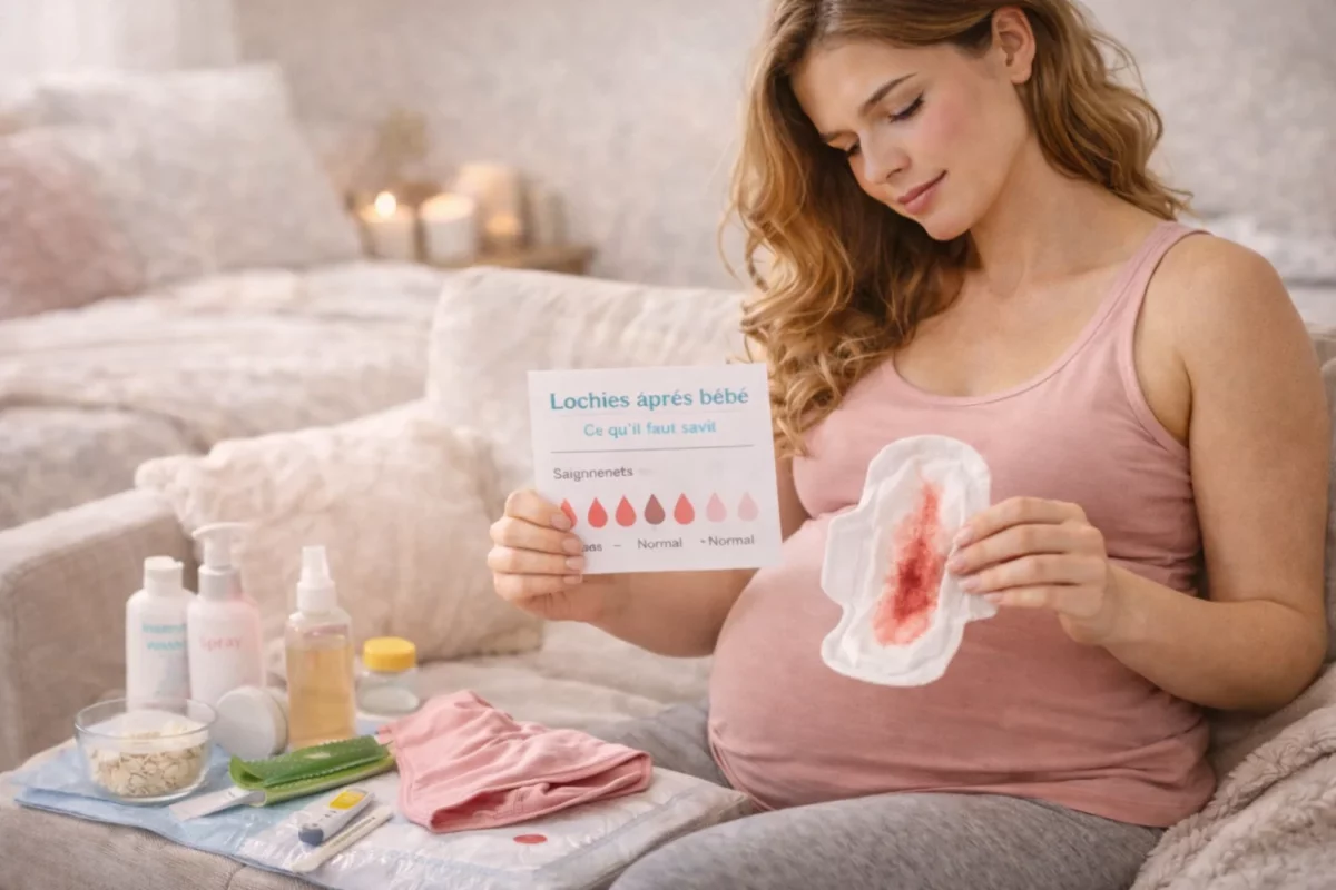 Lochies après l'accouchement : tout ce qu'on ne vous dit pas (et mes conseils de maman)