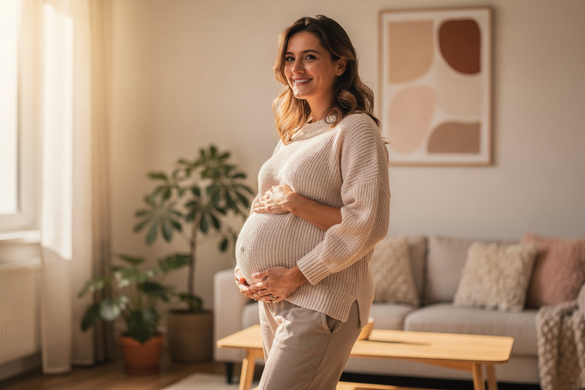 glaire cervicale début grossesse photo
