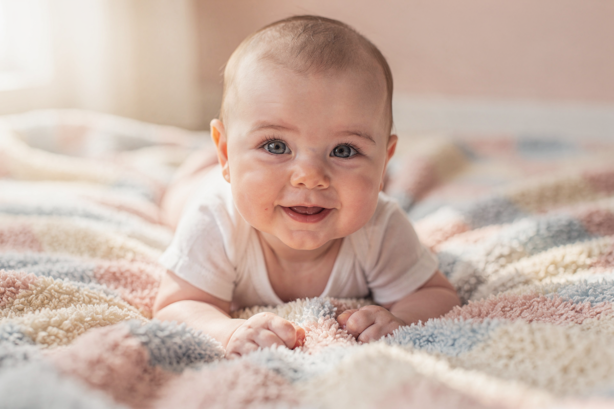 bouton de chaleur bébé
