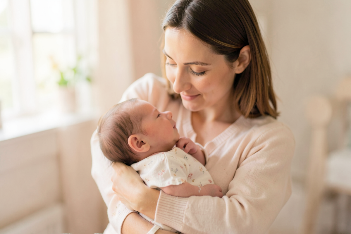 bouton de chaleur bébé