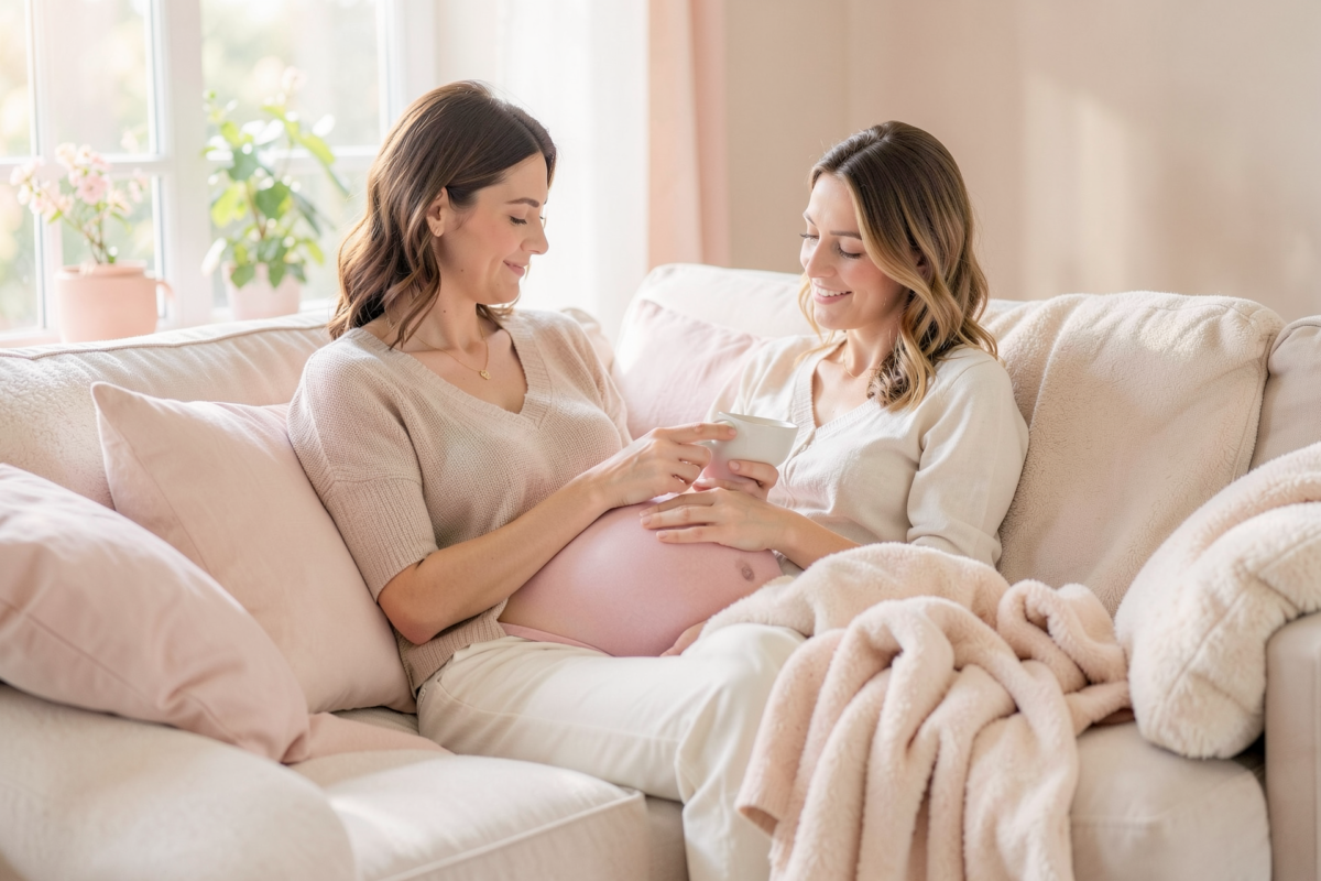 crevette enceinte